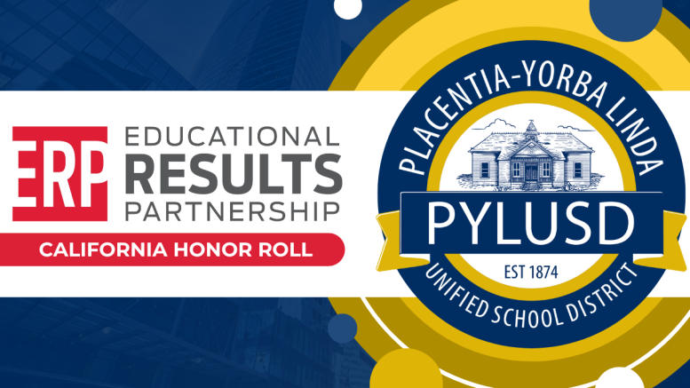 Twenty PYLUSD Schools Named to California Honor Roll by Educational Results Partnership