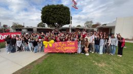 Esperanza High School Spreads Holiday Joy to Ruby Drive Elementary