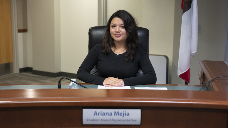 El Camino Real High School Student Ariana Mejia Sworn in as Next Student Member on the Board of Education