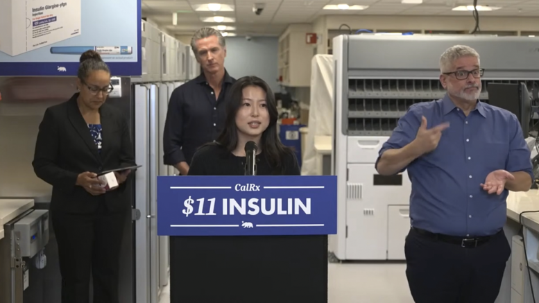 Yorba Linda High School Student Advocates for Insulin Affordability at State Press Conference