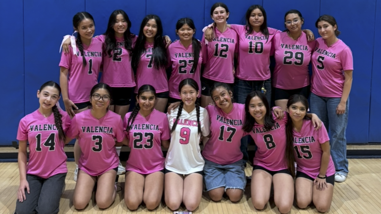 Valencia High School Volleyball Hosts “Pink Out” Game in Support of Breast Cancer Awareness