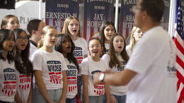 Tuffree and Yorba Linda Middle School Choir Students Honor Local Heroes at City Veterans Day Ceremony