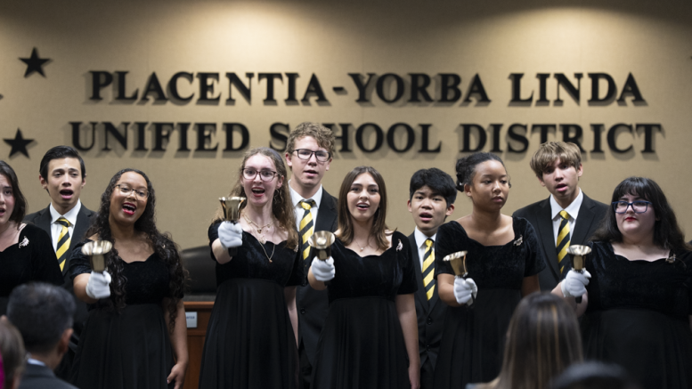December Board Meeting Includes Performance by El Dorado High School Choir, Program, and Student Board Member Recognition