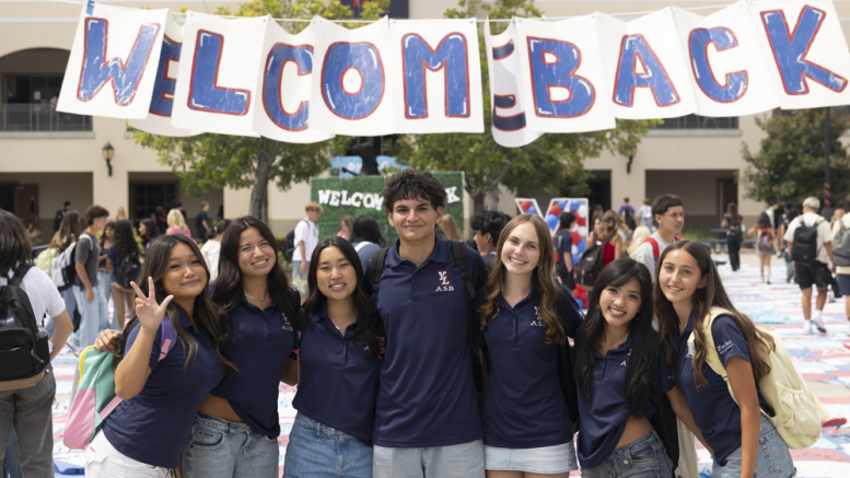 Yorba Linda High School ASB Students on the First Day of School