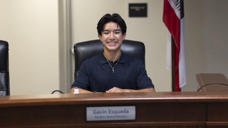 NEW STUDENT BOARD MEMBER